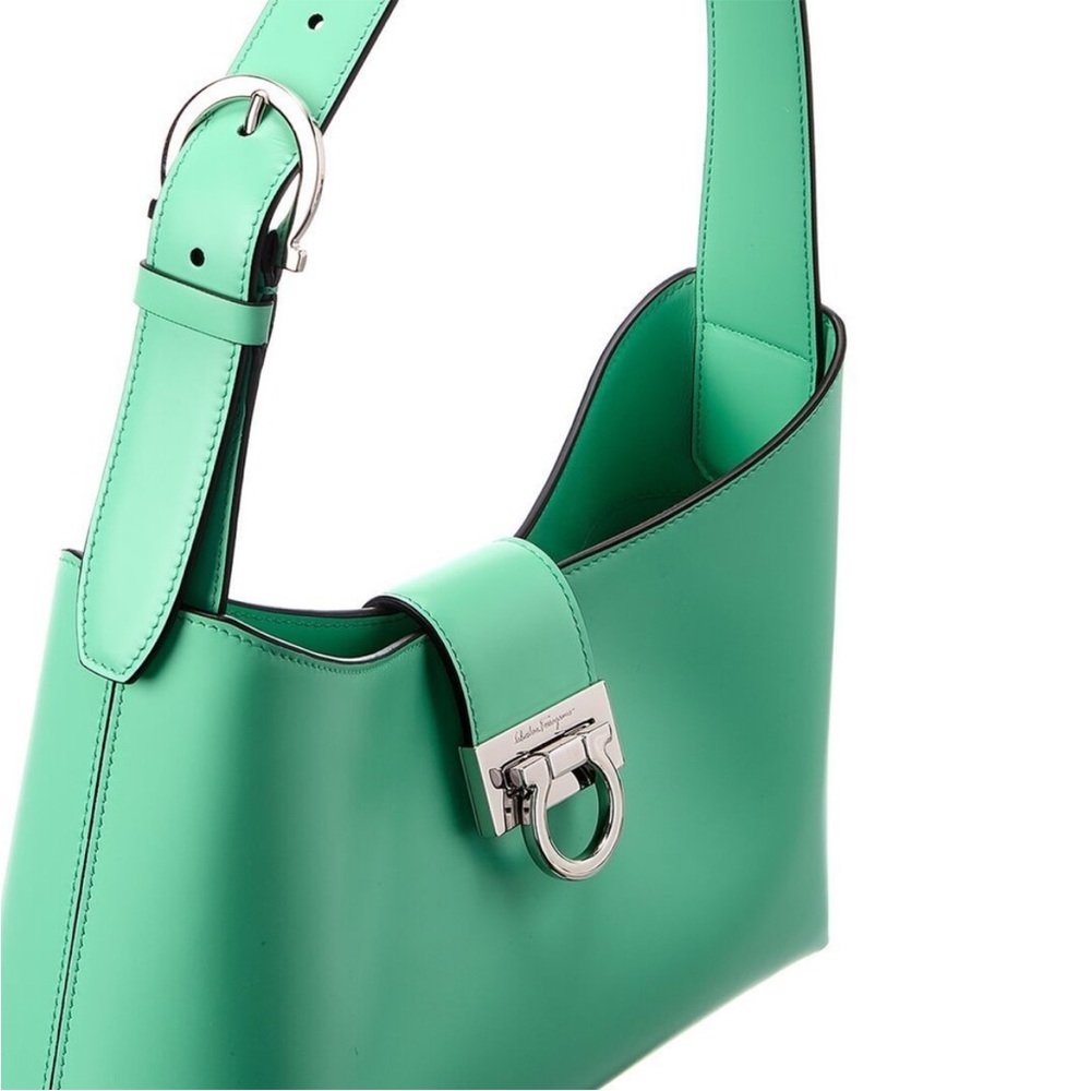 Salvatore Ferragamo Trifolio Small Leather Shoulder Bag. - Picture 5 of 5